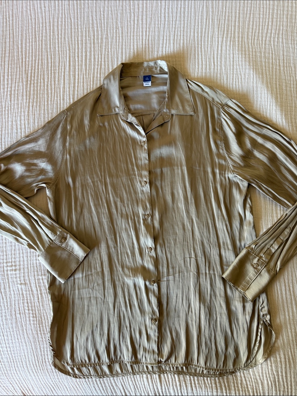 NWOT! Old Navy Silky Button-Down Shirt